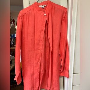 Saks Fifth Avenue Vibrant Linen Shirt